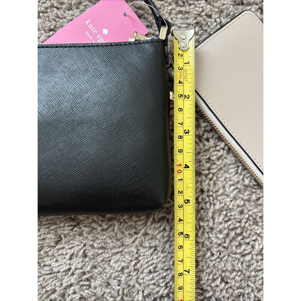 Kate Spade New York Textured Leather Crossbody Bag with Removable Pouch New - Picture 9 of 9